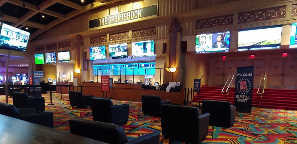 sportsbook at Hollywood Casino at Charles Town Races.